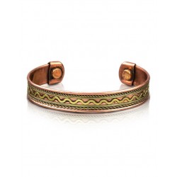 Unisex copper cuff bracelet