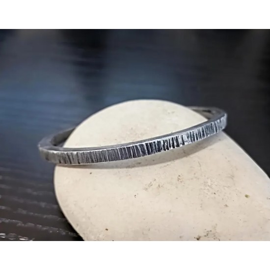 Ανδρικό βραχιόλι χειροπέδα από αλουμίνιο