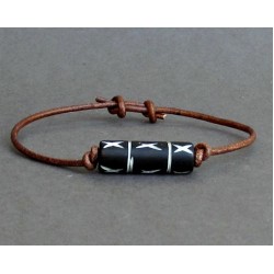 Unisex βραχιόλι κορδόνι ρούνοι