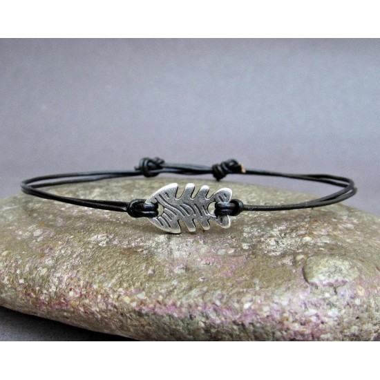 Ψαράκι cord bracelet 