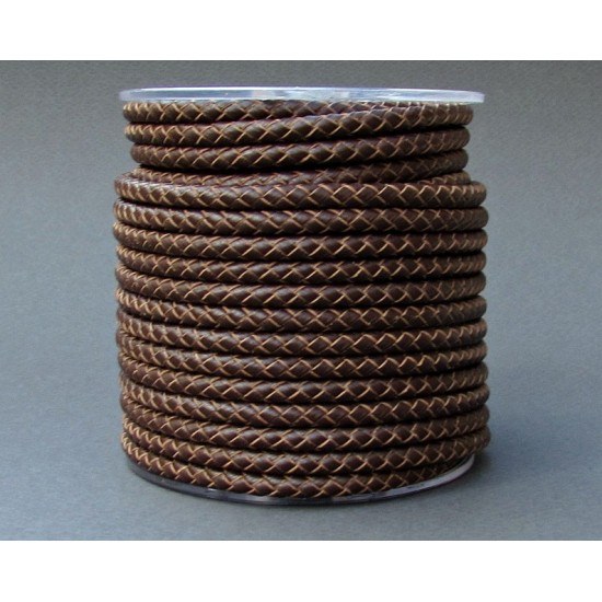 Αντρικό βραχιόλι με braided δέρμα και μαγνήτη