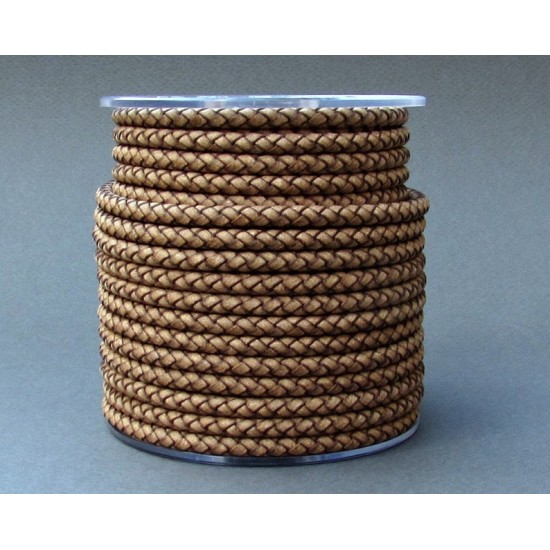 Αντρικό βραχιόλι με braided δέρμα και μαγνήτη