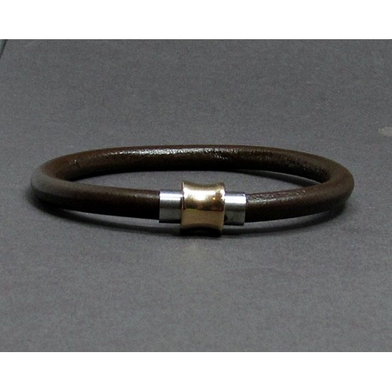 Βραχιόλι Unisex κλασικό κούμπωμα σε δύο χρώματα