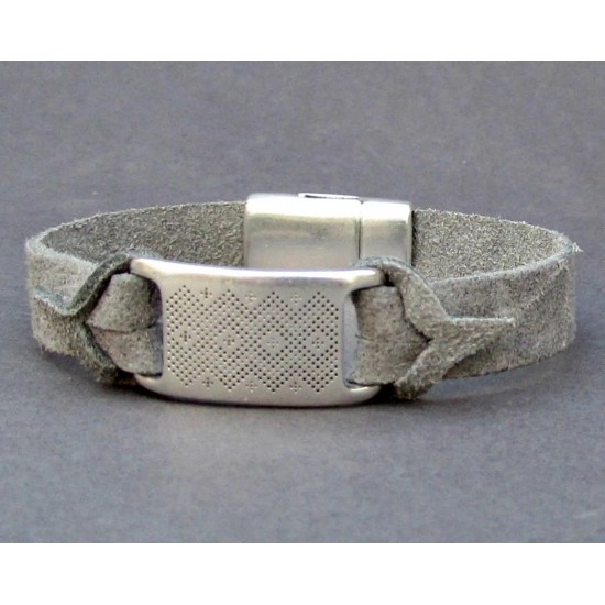 Men's Leather bracelet Cuff 