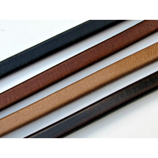 Ανδρικό βραχιόλι με δέρμα regalis και μονόγραμμα - Χρώμα δέρματος μαύρο