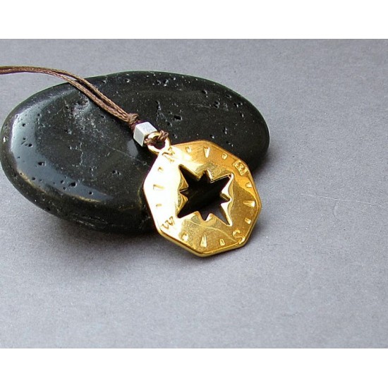 Compass Necklace Pendant