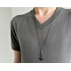Gunmetal μενταγιόν άγκυρα