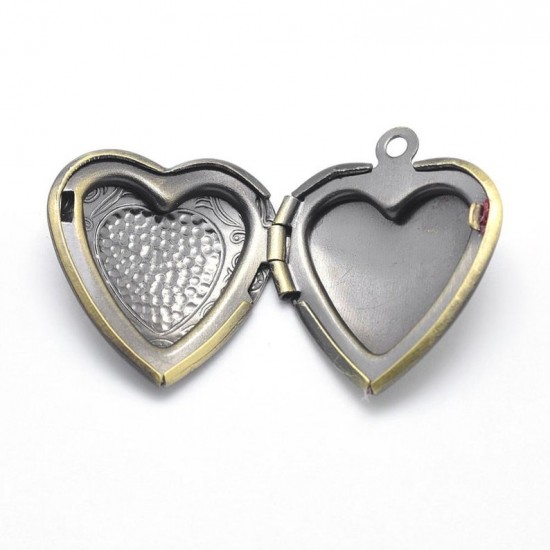 Unisex μενταγιόν καρδιά keepsake