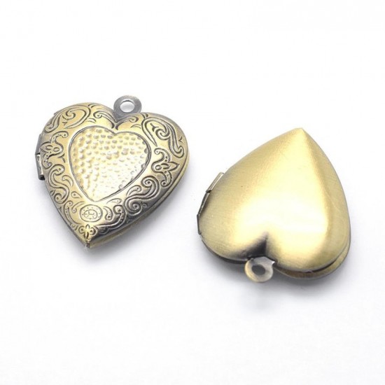 Unisex μενταγιόν καρδιά keepsake