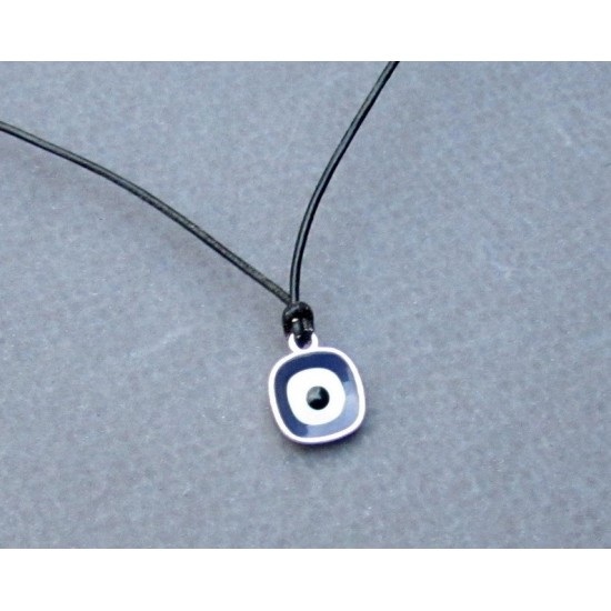 Κολιέ με τετράγωνο μάτι