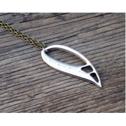 Angel Wing Mens Necklace 