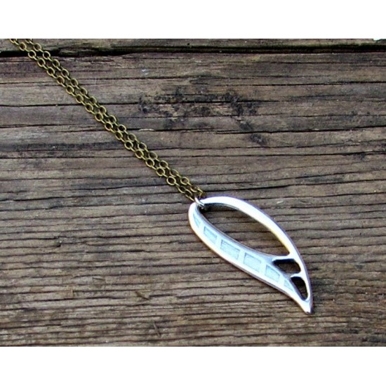 Ανδρικό μενταγιόν φτερό αγγέλου