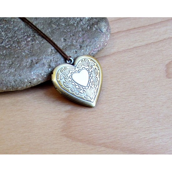 Μενταγιόν καρδιά keepsake