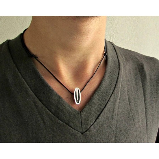 Ανδρικό μίνιμαλ  μενταγιόν 