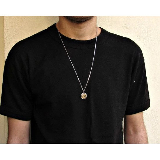 Αστερισμός κολιέ από ανοξείδωτο ατσάλι 