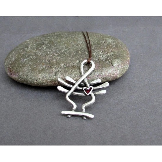 Ανδρικό μενταγιόν Άγγελος της Αγάπης