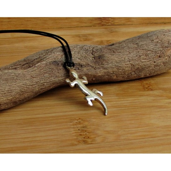 Unisex μενταγιόν σαύρα