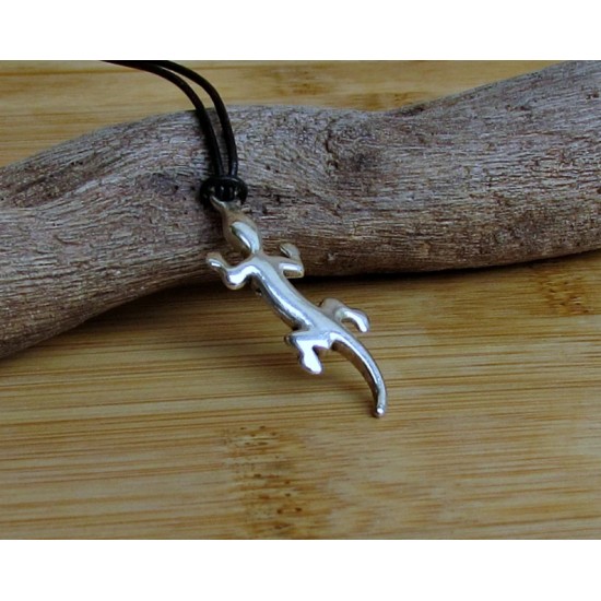 Unisex μενταγιόν σαύρα