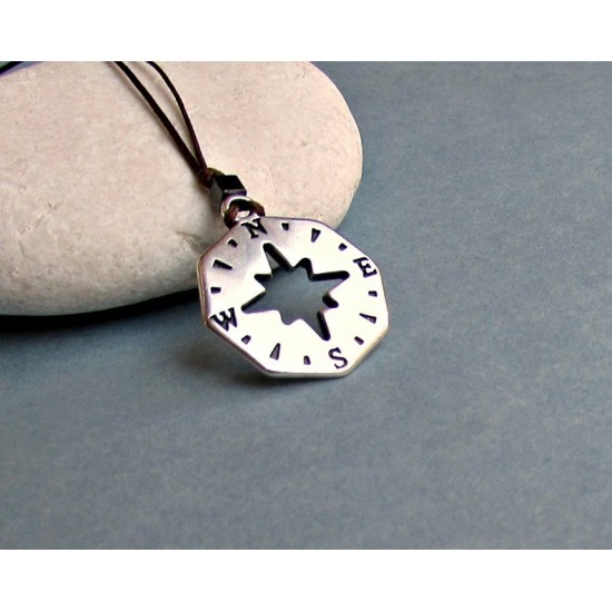 Compass Necklace Pendant