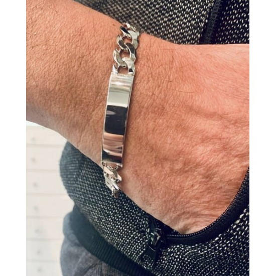 Ανδρική ταυτότητα από ασήμι 925