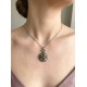 Κολιέ από ασήμι 925 με ζιργκόν