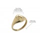  Χρυσό γυναικείο σεβαλιέ δαχτυλίδι 9 καρατίων-κωδικός min116