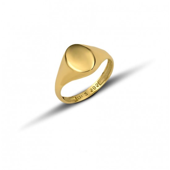  Χρυσό γυναικείο σεβαλιέ δαχτυλίδι 9 καρατίων-κωδικός min116