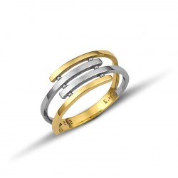 Solid 9 carat gold ring -code117
