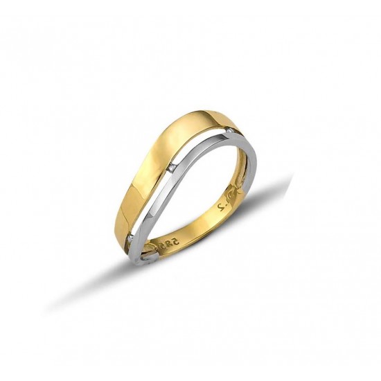  Χρυσό δαχτυλίδι 9 καρατίων-κωδικός min800