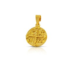 Χρυσό κωνσταντινάτο 14 καρατίων με σταυρό