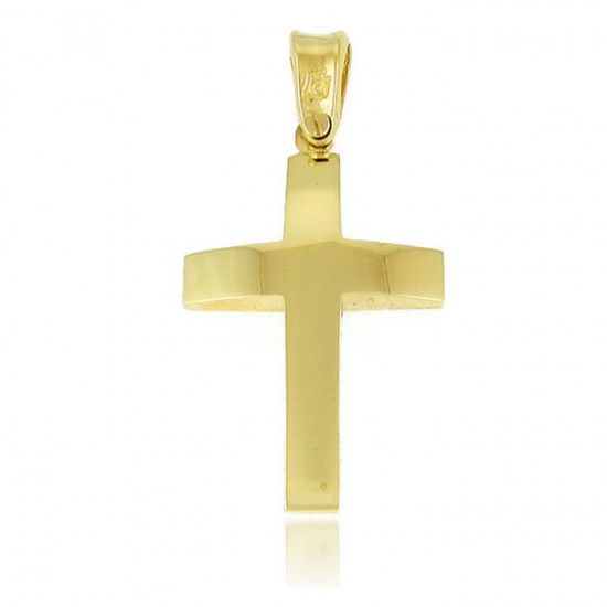 Σταυρός βάπτισης από χρυσό 14 καρατίων κωδικός sr450