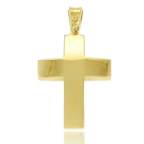 Σταυρός βάπτισης από χρυσό 14 καρατίων κωδικός sr452