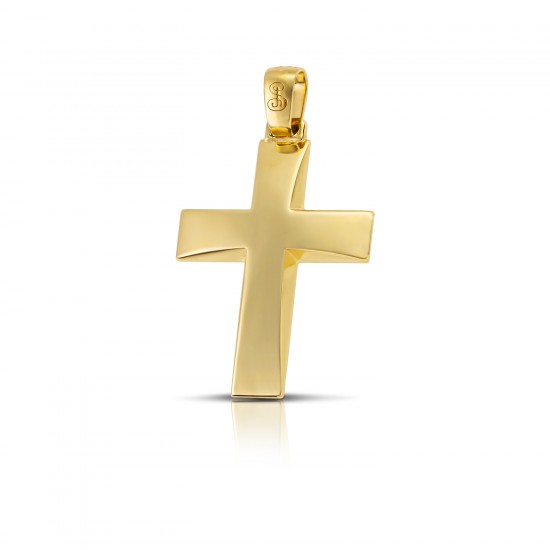 Σταυρός βάπτισης από χρυσό 14 καρατίων κωδικός sr451