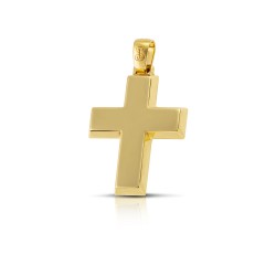 Σταυρός βάπτισης από χρυσό 14 καρατίων κωδικός sr451