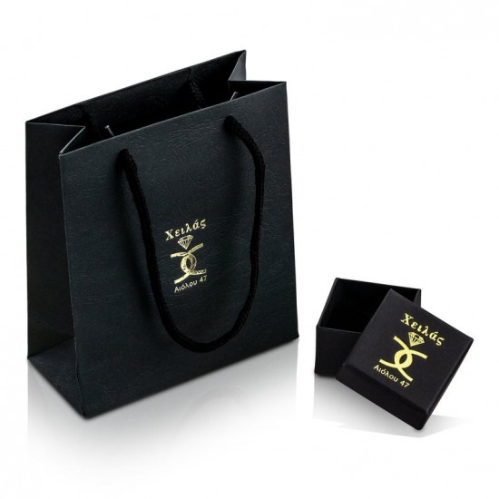 Χρυσό κωνσταντινάτο 14 καρατίων με σταυρό