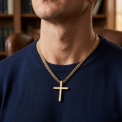 Σταυρός βάπτισης από χρυσό 14 καρατίων κωδικός sr488