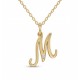Χρυσό κολιέ με γράμμα 9 καρατίων